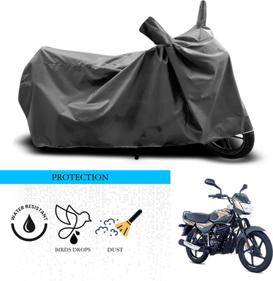 ANTHUB Waterproof Two Wheeler Cover for Bajaj(CT 100, Grey)