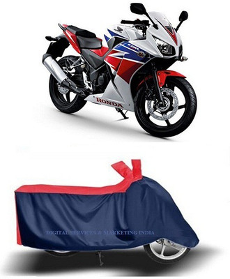 DSAMI Two Wheeler Cover for Honda(CBR300R, Blue)
