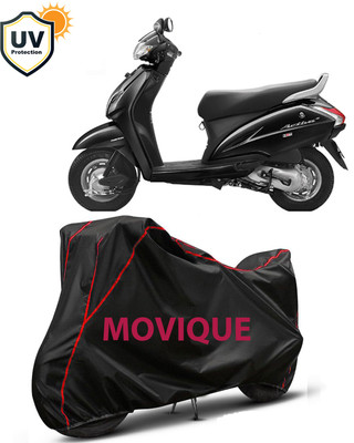 AutoGalaxy Waterproof Two Wheeler Cover for Honda(Activa 125, Black, Red)