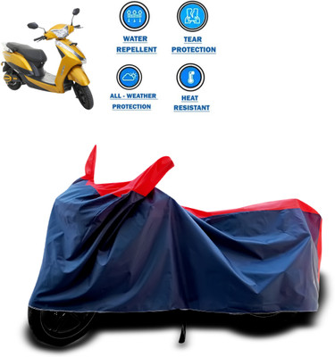 PAGORA Two Wheeler Cover for Ampere(Magnus, Red)