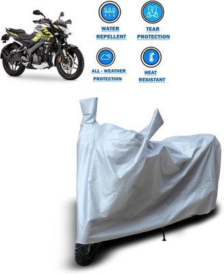 CODOKI Two Wheeler Cover for Bajaj(Pulsar 200 NS DTS-i, Silver)