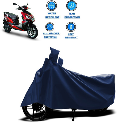 CODOKI Two Wheeler Cover for Okinawa(i-Praise, Blue)