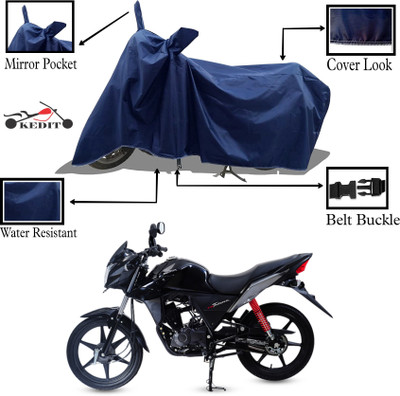 SK AUTO Two Wheeler Cover for Honda(CB Twister, Blue)