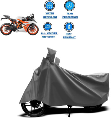 CODOKI Two Wheeler Cover for KTM(RC 200, Grey)
