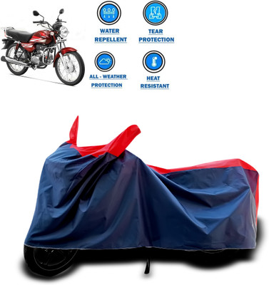PAGORA Two Wheeler Cover for Hero(HF Dawn, Red)