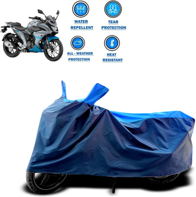 CODOKI Two Wheeler Cover for Yamaha(Fazer 25, Blue)