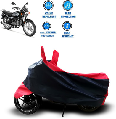 PAGORA Two Wheeler Cover for Hero(Splendor, Red)