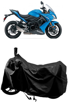 SUGASHRI Waterproof Two Wheeler Cover for Suzuki(GSX S1000F, Black)