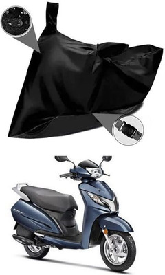 SK AUTO Two Wheeler Cover for Honda(Activa 125, Black)