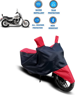 CODOKI Two Wheeler Cover for Bajaj(Avenger Street 220, Red)