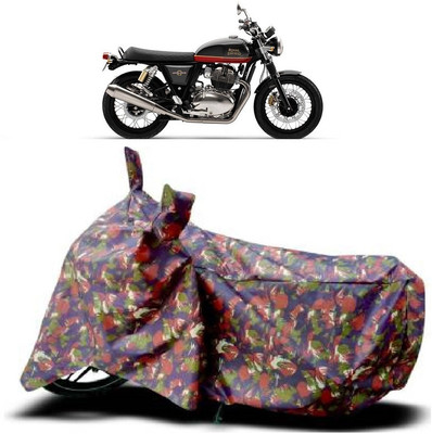 SUGASHRI Waterproof Two Wheeler Cover for Royal Enfield(Enticer, Multicolor)