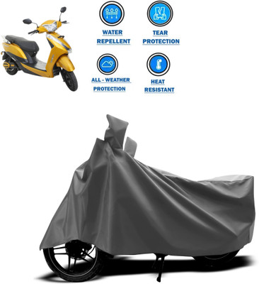 PAGORA Two Wheeler Cover for Ampere(Magnus, Grey)