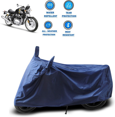 PAGORA Two Wheeler Cover for Royal Enfield(Continental GT 650, Blue)