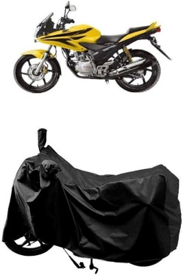 SUGASHRI Waterproof Two Wheeler Cover for Honda(Stunner CBF, Black)