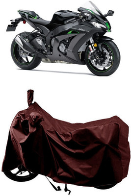 SUGASHRI Waterproof Two Wheeler Cover for Kawasaki(Ninja ZX-10R SE, Maroon)