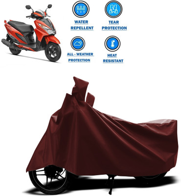 CODOKI Waterproof Two Wheeler Cover for Honda(Grazia, Maroon)