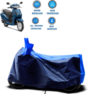 PAGORA Two Wheeler Cover for Honda(Activa 6G, Blue)