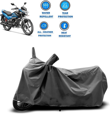 CODOKI Two Wheeler Cover for Hero(Passion Xpro, Grey)
