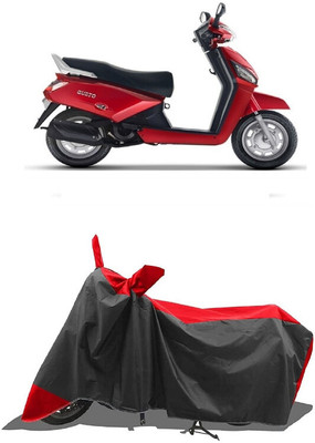 SUGASHRI Waterproof Two Wheeler Cover for Mahindra(Gusto, Red, Black)