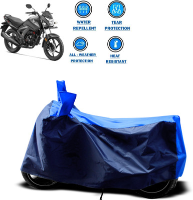 CODOKI Two Wheeler Cover for Honda(CB Unicorn, Blue)
