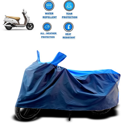 CODOKI Two Wheeler Cover for Suzuki(Access 125, Blue)