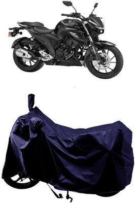 SUGASHRI Waterproof Two Wheeler Cover for Yamaha(FZ25 BS6, Blue)