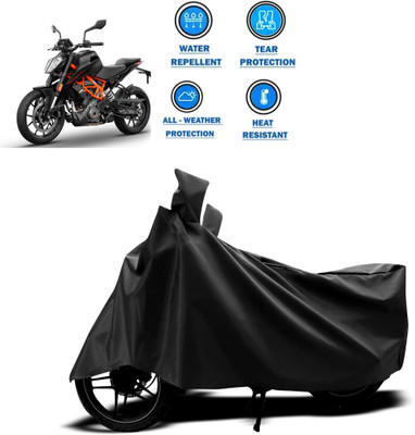 PAGORA Two Wheeler Cover for KTM(390 Duke, Black)