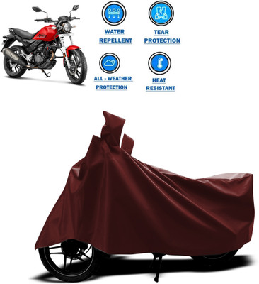 PAGORA Waterproof Two Wheeler Cover for Hero(Xpulse 200T, Maroon)