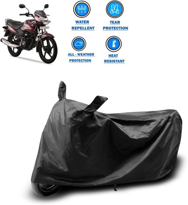 CODOKI Two Wheeler Cover for TVS(Sport, Black)