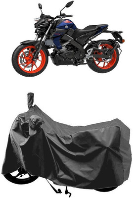SUGASHRI Waterproof Two Wheeler Cover for Yamaha(MT-15, Grey)