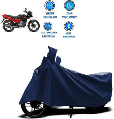 CODOKI Two Wheeler Cover for Hero(Glamour Programmed FI, Blue)