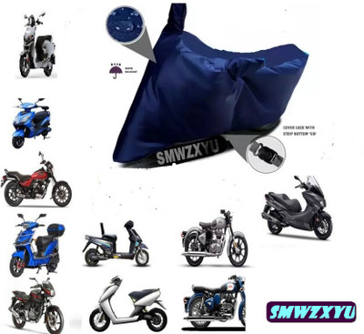 SK AUTO Waterproof Two Wheeler Cover for Hero(Blue)