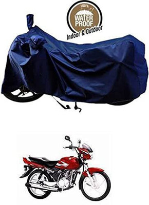SK AUTO Waterproof Two Wheeler Cover for Universal For Bike(Zeus, Blue)