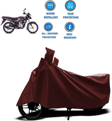 CODOKI Waterproof Two Wheeler Cover for Bajaj(ComforTec, Maroon)