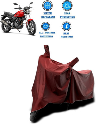 CODOKI Waterproof Two Wheeler Cover for Hero(Xpulse 200T, Maroon)