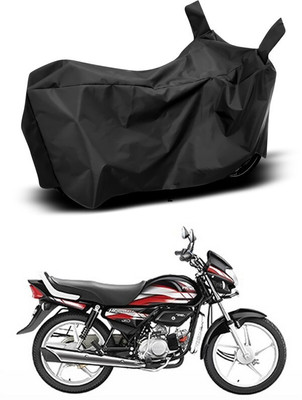 SK AUTO Two Wheeler Cover for Hero(Black)