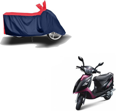 Mdstar Waterproof Two Wheeler Cover for Honda(Stunner CBF, Red, Blue)