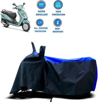 PAGORA Two Wheeler Cover for Hero(Moto Corp Duet, Blue)