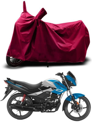 SK AUTO Two Wheeler Cover for Hero(Passion Pro, Maroon)