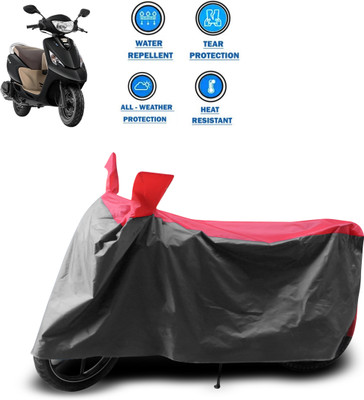 CODOKI Two Wheeler Cover for TVS(Scooty, Grey)