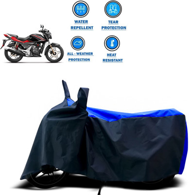 PAGORA Two Wheeler Cover for Hero(CBZ Extreme, Blue)