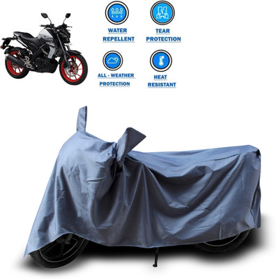 PAGORA Two Wheeler Cover for Yamaha(MT-15, Grey)