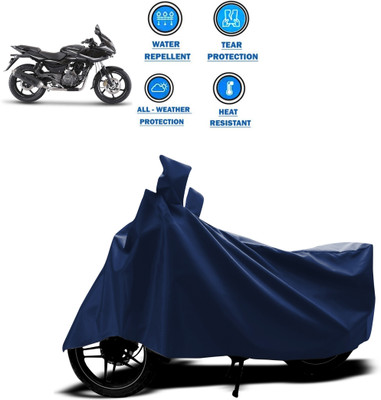 CODOKI Two Wheeler Cover for Bajaj(Pulsar 220 DTS-i, Blue)