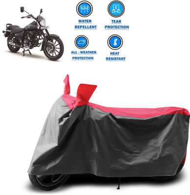 PAGORA Two Wheeler Cover for Bajaj(Avenger 180 Street, Grey)