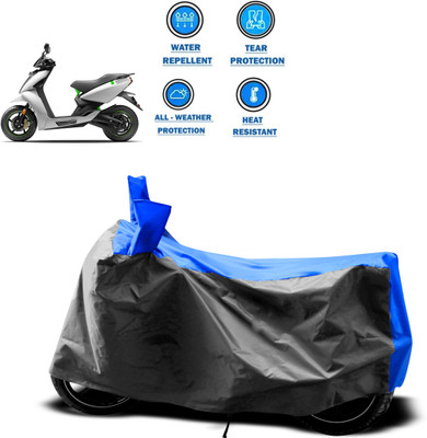 GOSHIV-car and bike accessories Two Wheeler Cover for Ather(Grey)