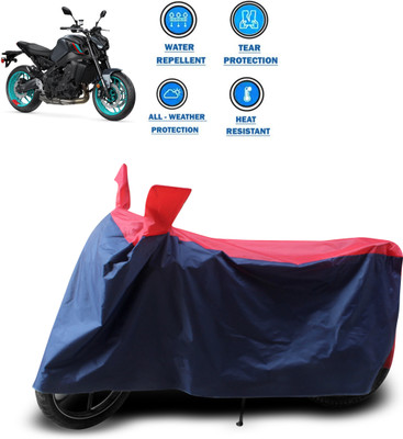PAGORA Two Wheeler Cover for Yamaha(MT 9, Red)