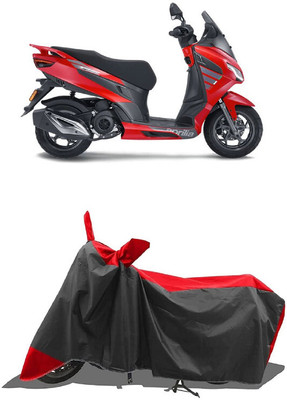 SUGASHRI Waterproof Two Wheeler Cover for Aprilia(SXR 160 BS6, Red, Black)