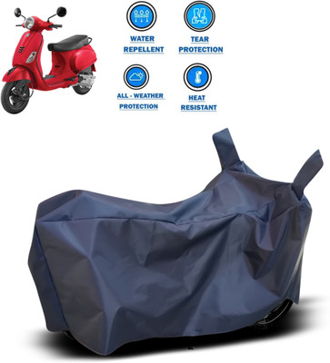 CODOKI Two Wheeler Cover for Vespa(Urban Club, Blue)