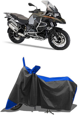 SUGASHRI Waterproof Two Wheeler Cover for KTM(1050 Adventure, Blue, Black)