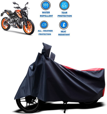 CODOKI Two Wheeler Cover for KTM(125 Duke, Red)